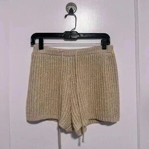 Le Lis Collection Knit Nude Shorts NEW